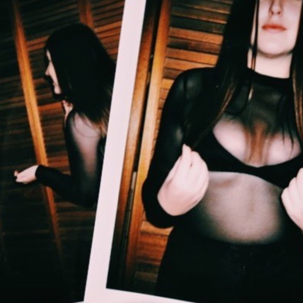 Forever 21 mesh bodysuit